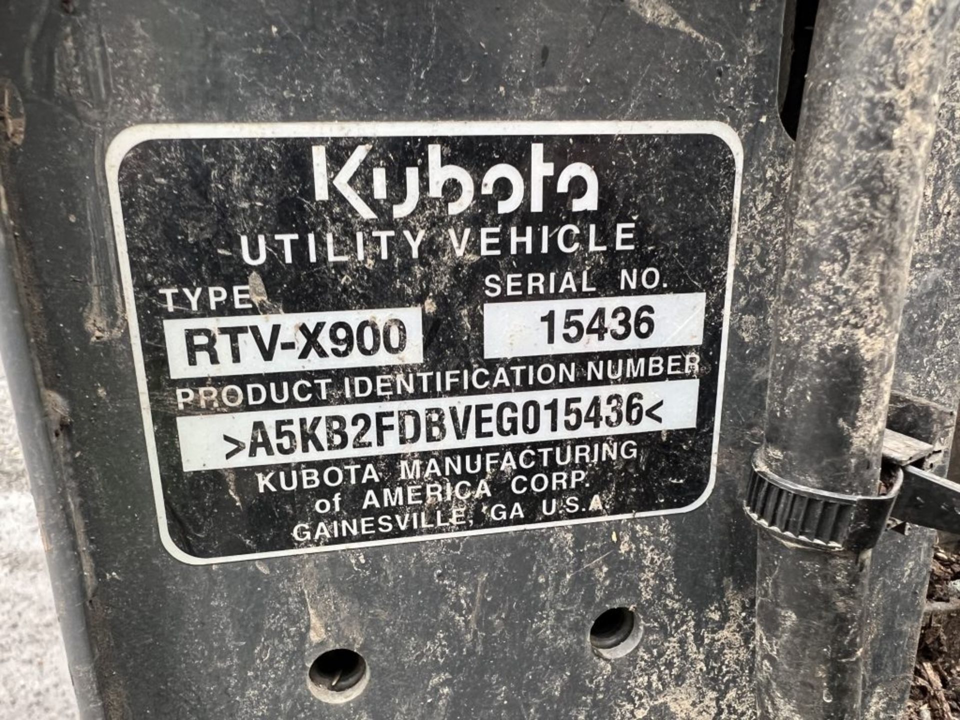 2014 Kubota RTVX900 4x4 Utility Cart - Image 15 of 31