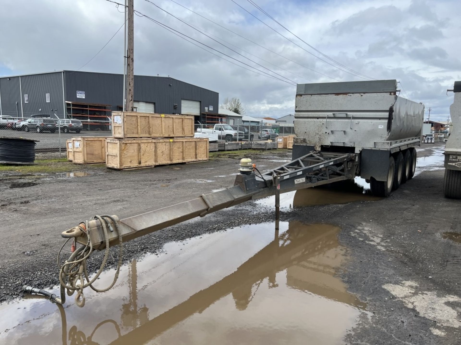 1995 Pioneer Quad Axle Pup Trailer