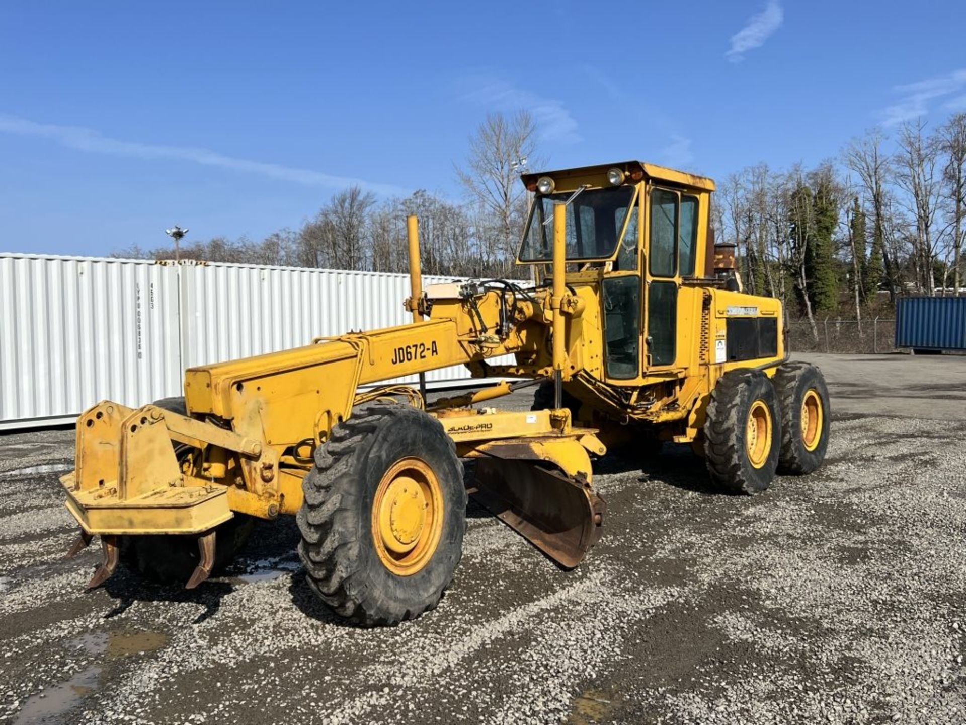 1979 John Deere 672A Blade-Pro Motorgrader