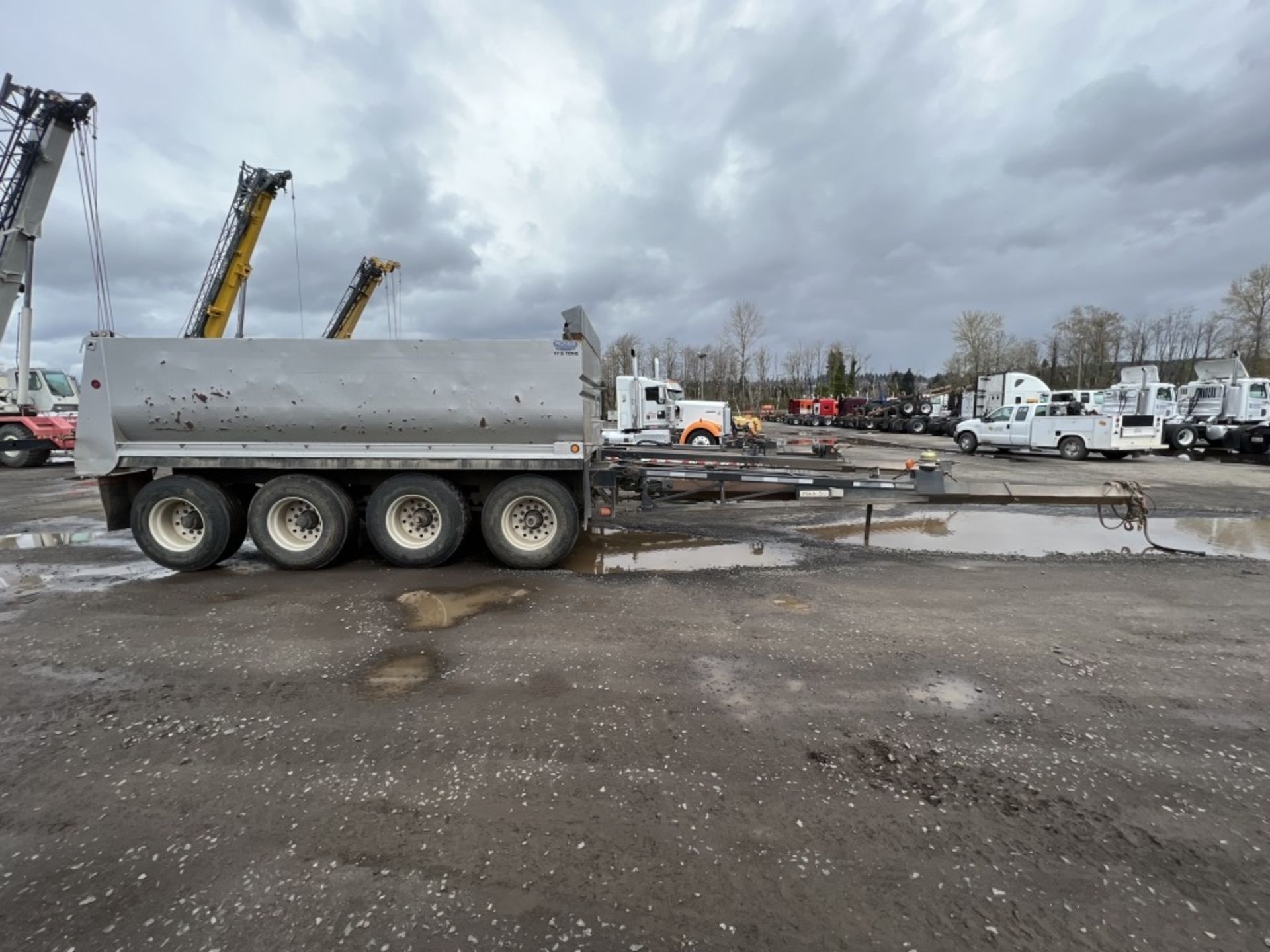 1995 Pioneer Quad Axle Pup Trailer - Image 3 of 18