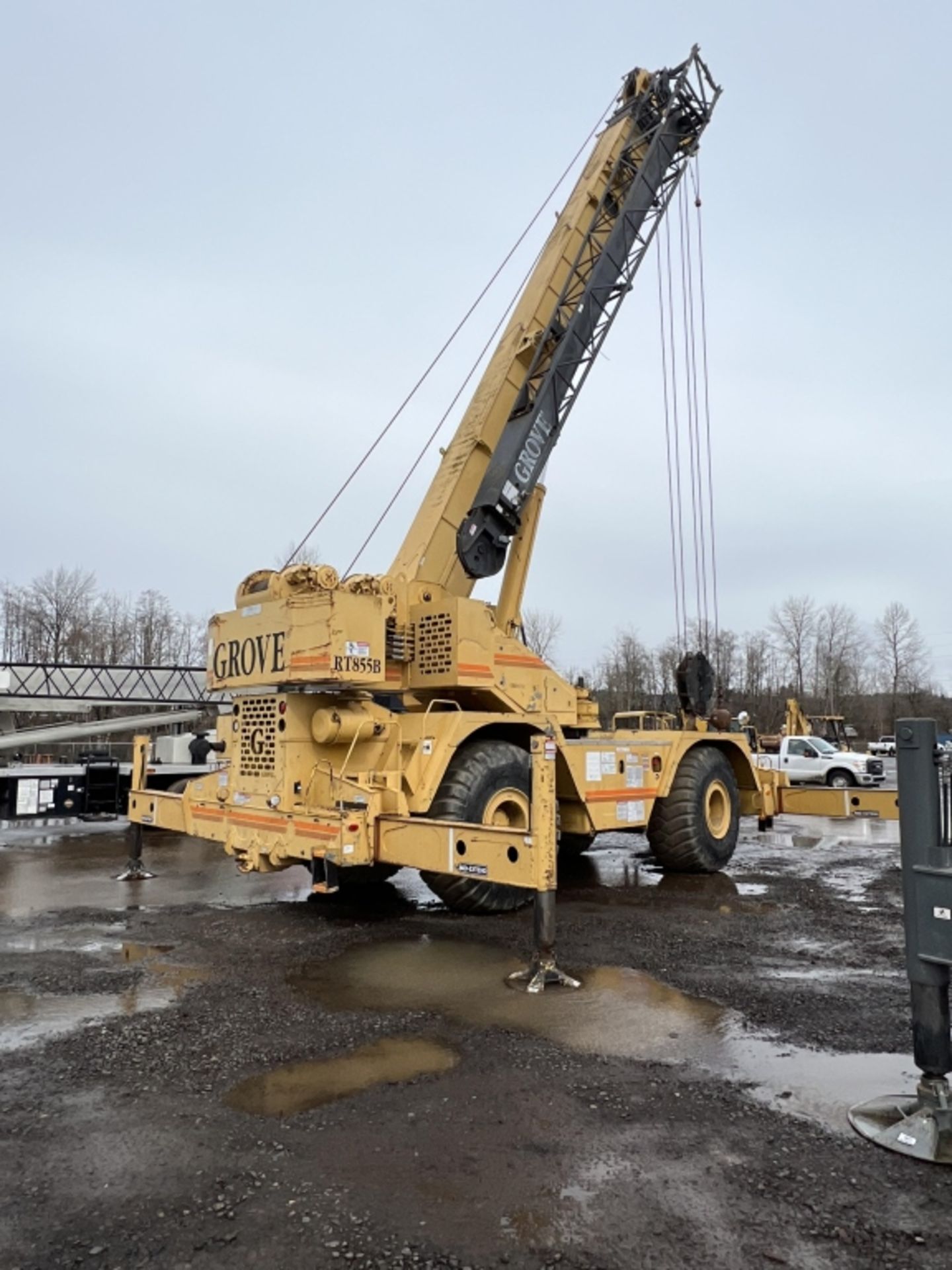 1997 Grove RT855B 4x4 Rough Terrain Crane - Image 5 of 38