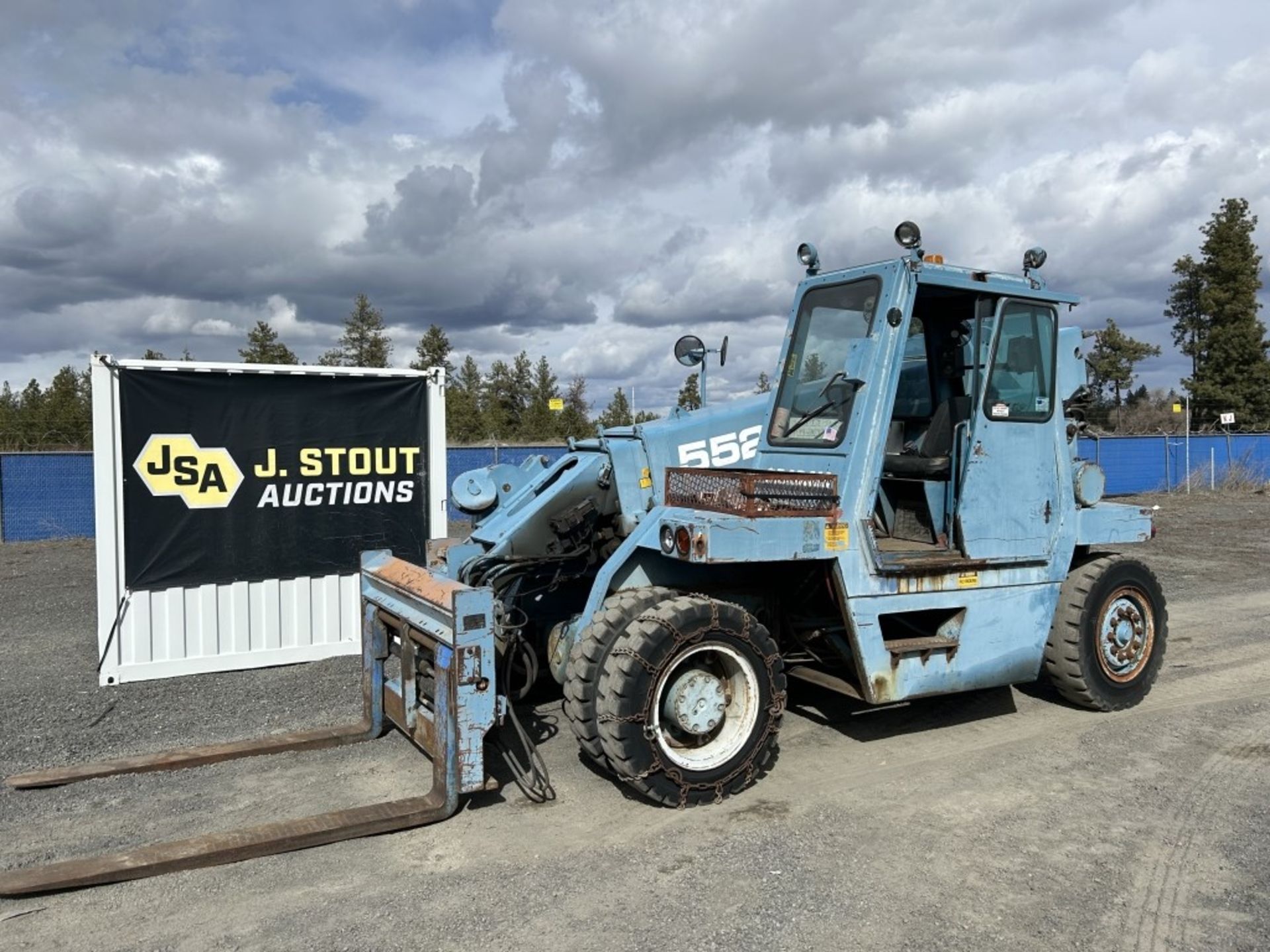 Gradall 552 Telescopic Forklift