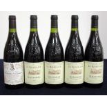 1 bt Gigondas Dom de Cassan 1995 i.n 4 bts Gigondas La Ramillade 2001 Ch. du Trignon i.n Above