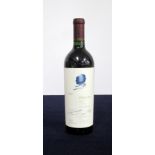 1 bt Opus One 2012 Napa Valley sl scuff to rear label