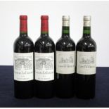 2 Ch. La Lagune 2010 Ludon (Haut-Médoc) 3me Cru Classé 2 bts Ch. Cantemerle 2010 Haut-Médoc Grand