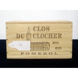 6 bts Clos du Clocher 2016 owc Pomerol