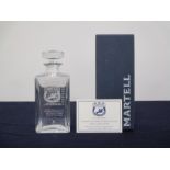 A Limited Edition Martell Grand National 10th Anniversary Decanter with stopper N°173/4000 oc