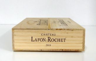 6 bts Ch. Lafon-Rochet 2018 owc St-Estephe, 4me Cru Classé
