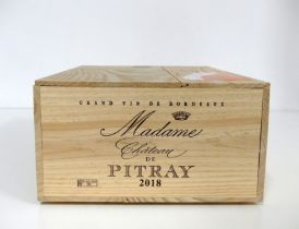 12 bts Madame Ch. de Pitray 2018 owc Castillon Côtes de Bordeaux