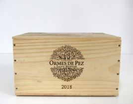 6 bts Ch. Ormes de Pez 2018 owc St-Estèphe Cru Bourgeois Exceptionnel