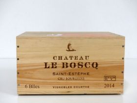 6 bts Ch. Le Boscq 2014 owc St-Estèphe, Cru Bourgeois