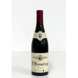 1 bt L'Hermitage 2009 Jean-Louis Chave hf, sl tear to vsl stl