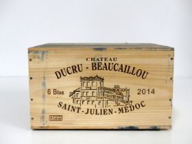 6 bts Ch. Ducru-Beaucaillou 2014 owc St-Julien