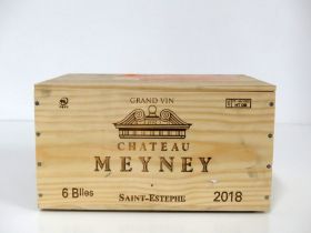 6 bts Ch. Meyney 2018 owc St-Estèphe, Cru Bourgeois Superieur