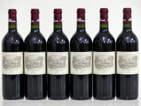 6 bts Ch. Lafite-Rothschild 2004 Pauillac, 1er Cru Classé, 5 hf, 1 hf/i.n, 1 vsl stl, OT, Selected