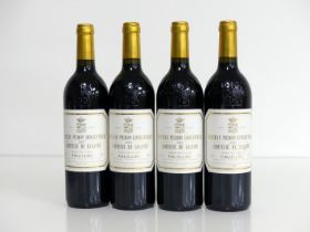 4 bts Ch. Pichon Lalande 2002 Pauillac Grand Cru Classé hf/i.n