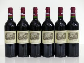 6 bts Ch. Lafite-Rothschild 2002 Pauillac, 1er Cru Classé, hf, vsl stl, OT, Selected and Shipped