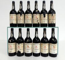 12 bts Grahams 1970 Finest Reserve Vintage Port base of neck or better, cdl/pt dis, sl stl, sl