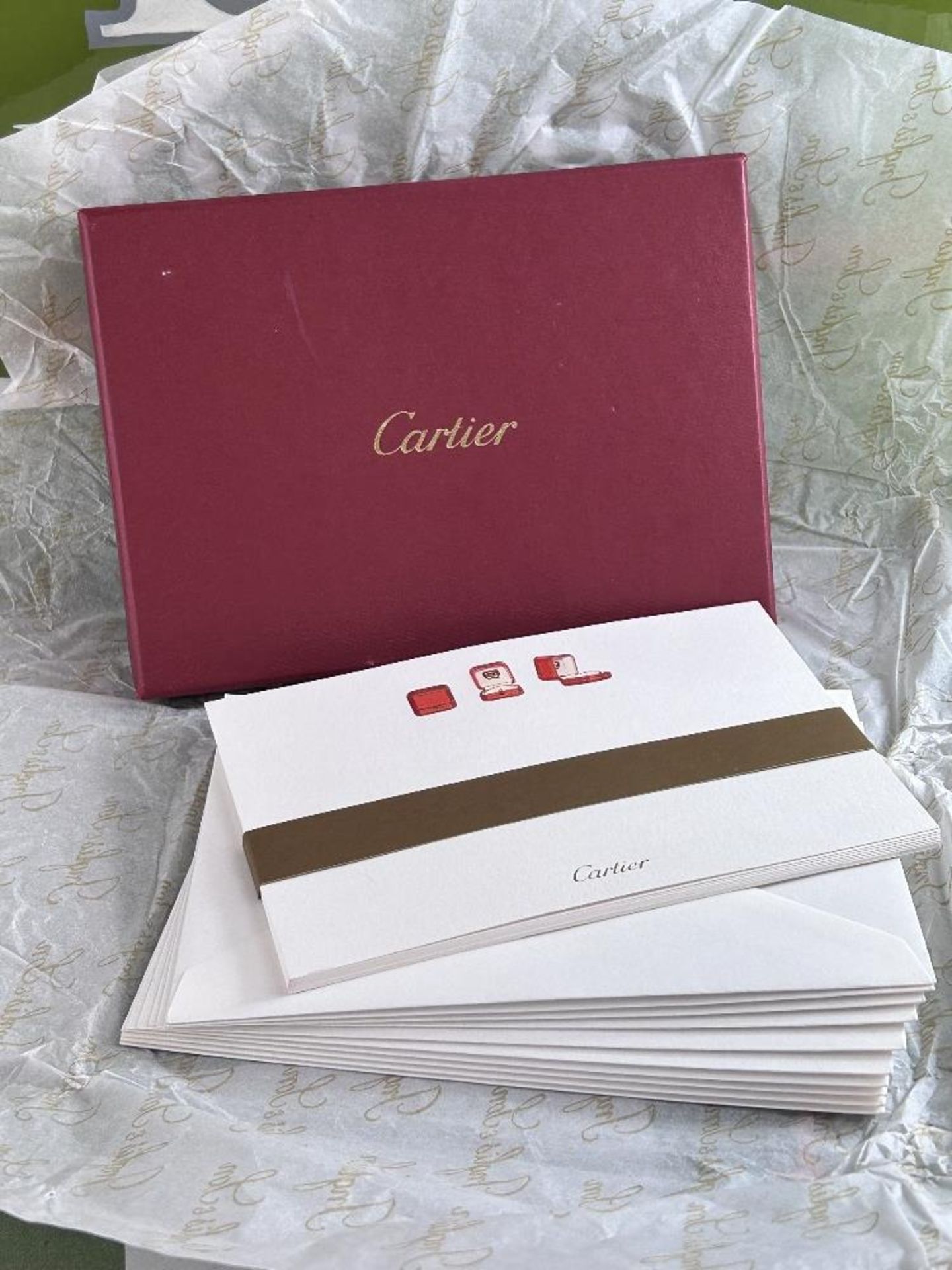 Cartier Paris Notelets/Thankyou Cards & Envelopes - Image 3 of 3