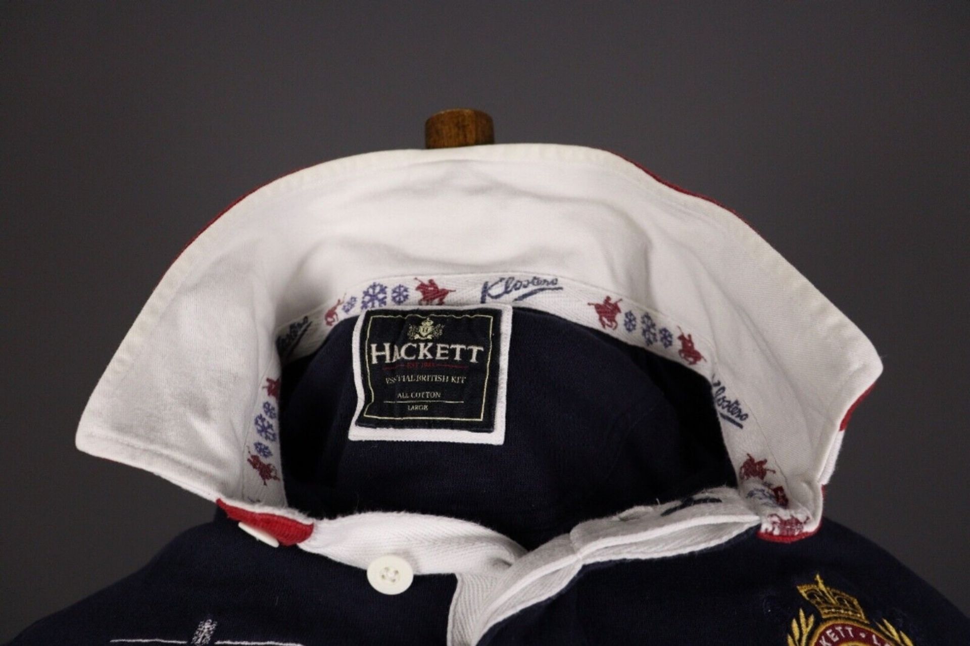 Hackett London Essential British Kit # 1 Rugby Jersey - Image 9 of 10