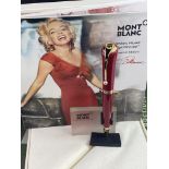 Montblanc Muses Marilyn Monroe Special Edition Ballpoint Pen