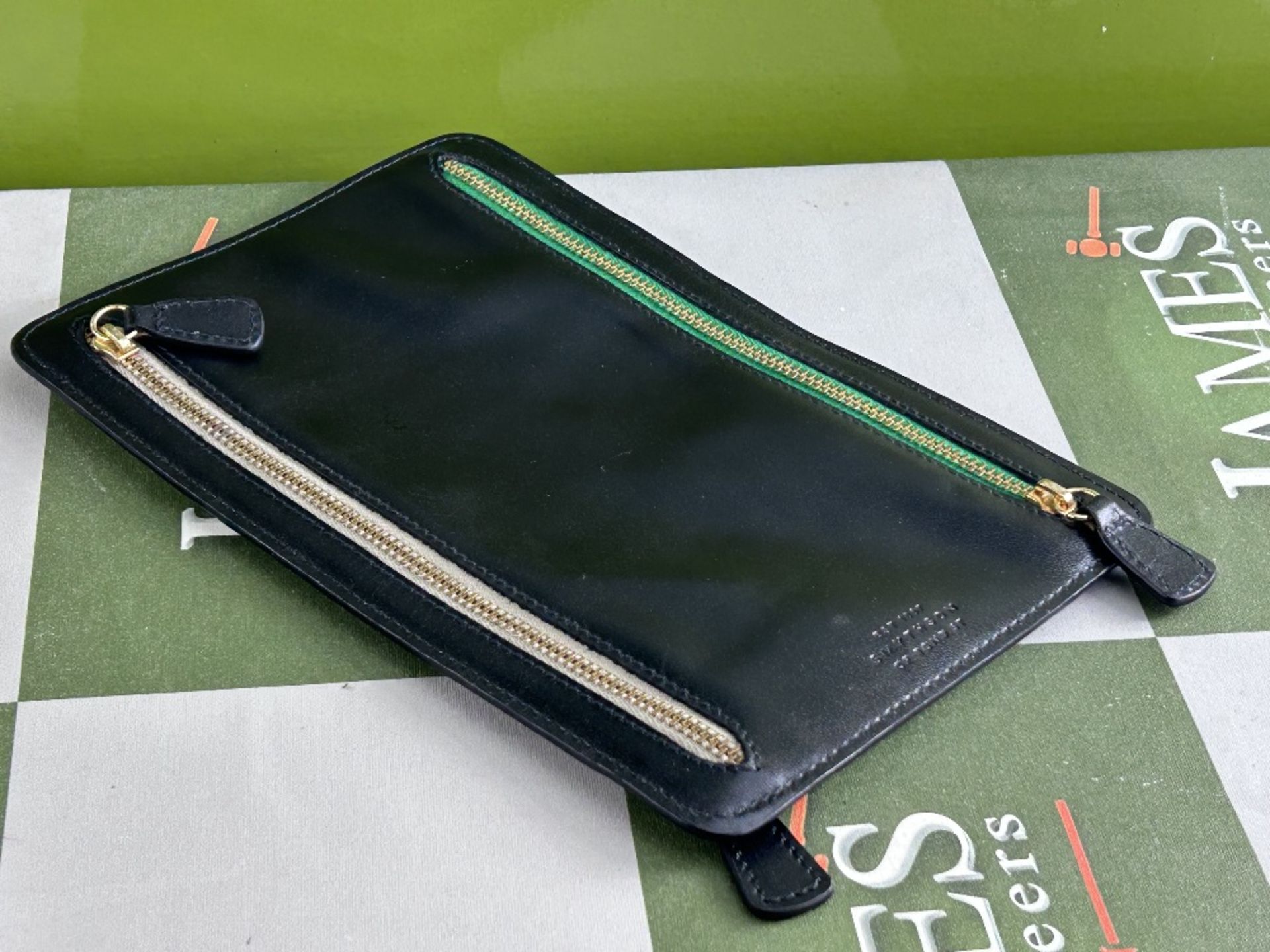 Smythson Of London Bond Street Leather Travel Wallet - Image 2 of 6