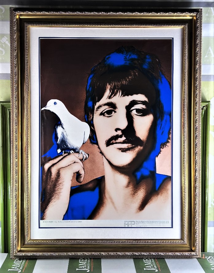 Original 1967 Vintage 'Ringo Starr' Beatles-Richard Avedon - Image 7 of 7