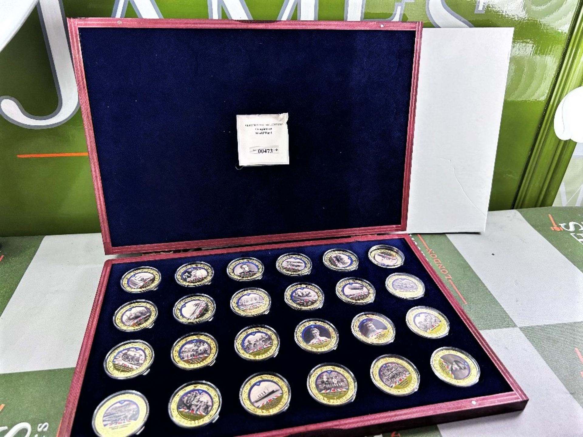 WW1 The Complete Gold Coin Set 1918 - Rrp £959 Windsor Mint