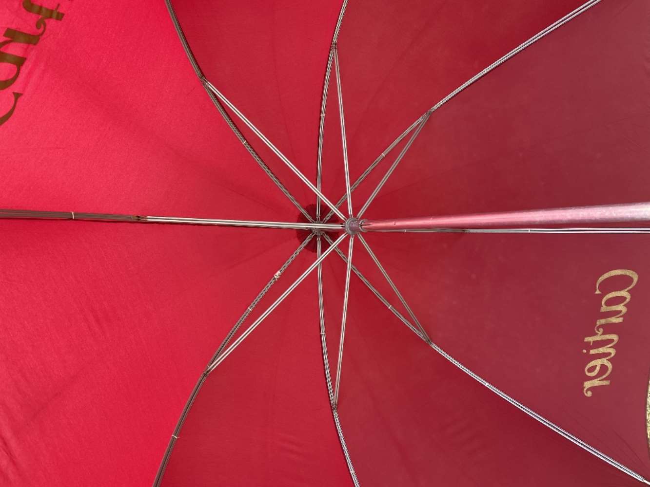 Cartier Paris - Umbrella Veritable Cherbourg Burgundy 100 - Image 4 of 7