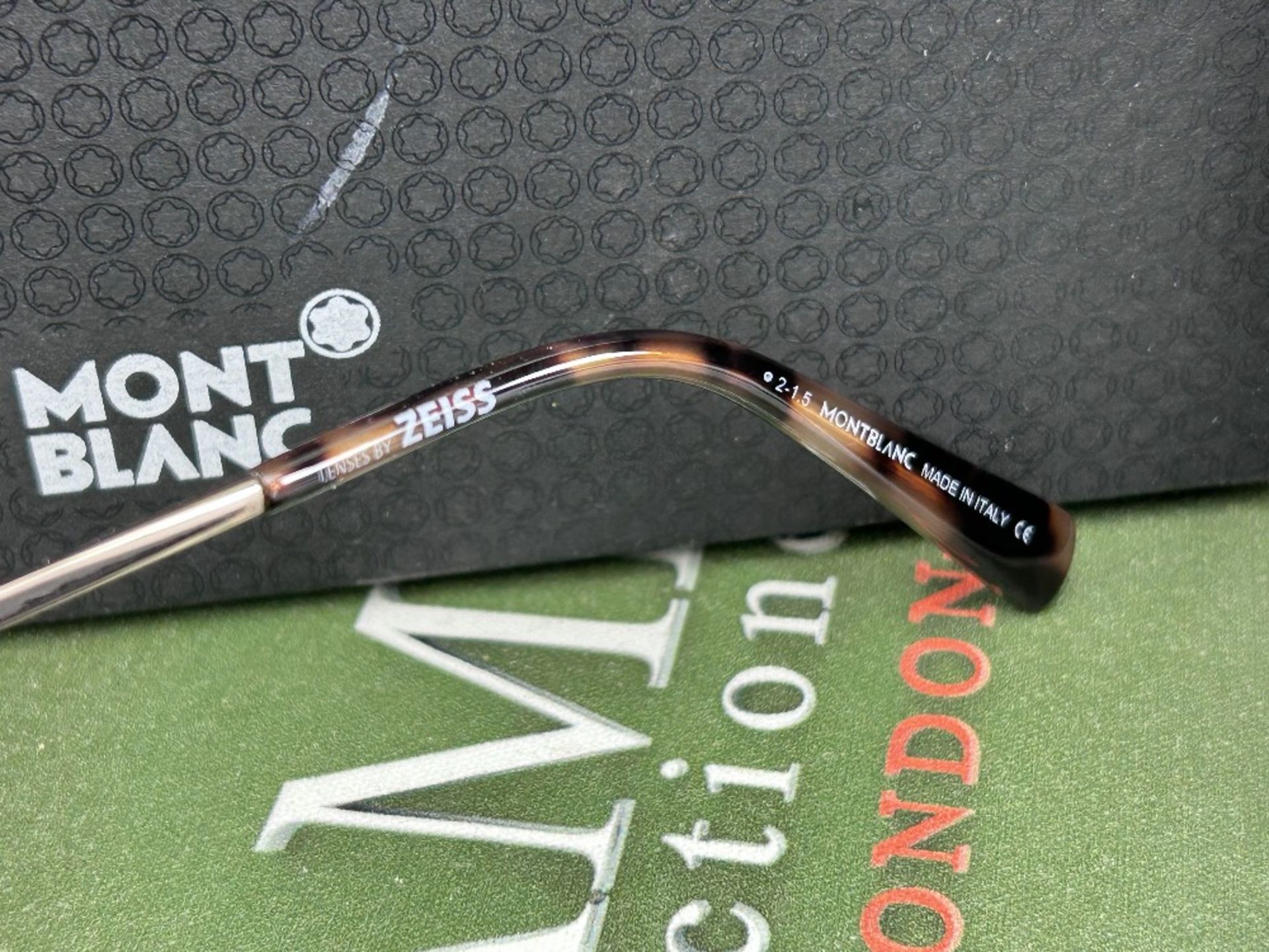 Montblanc Zeiss Rose Gold Sunglasses - Image 5 of 7