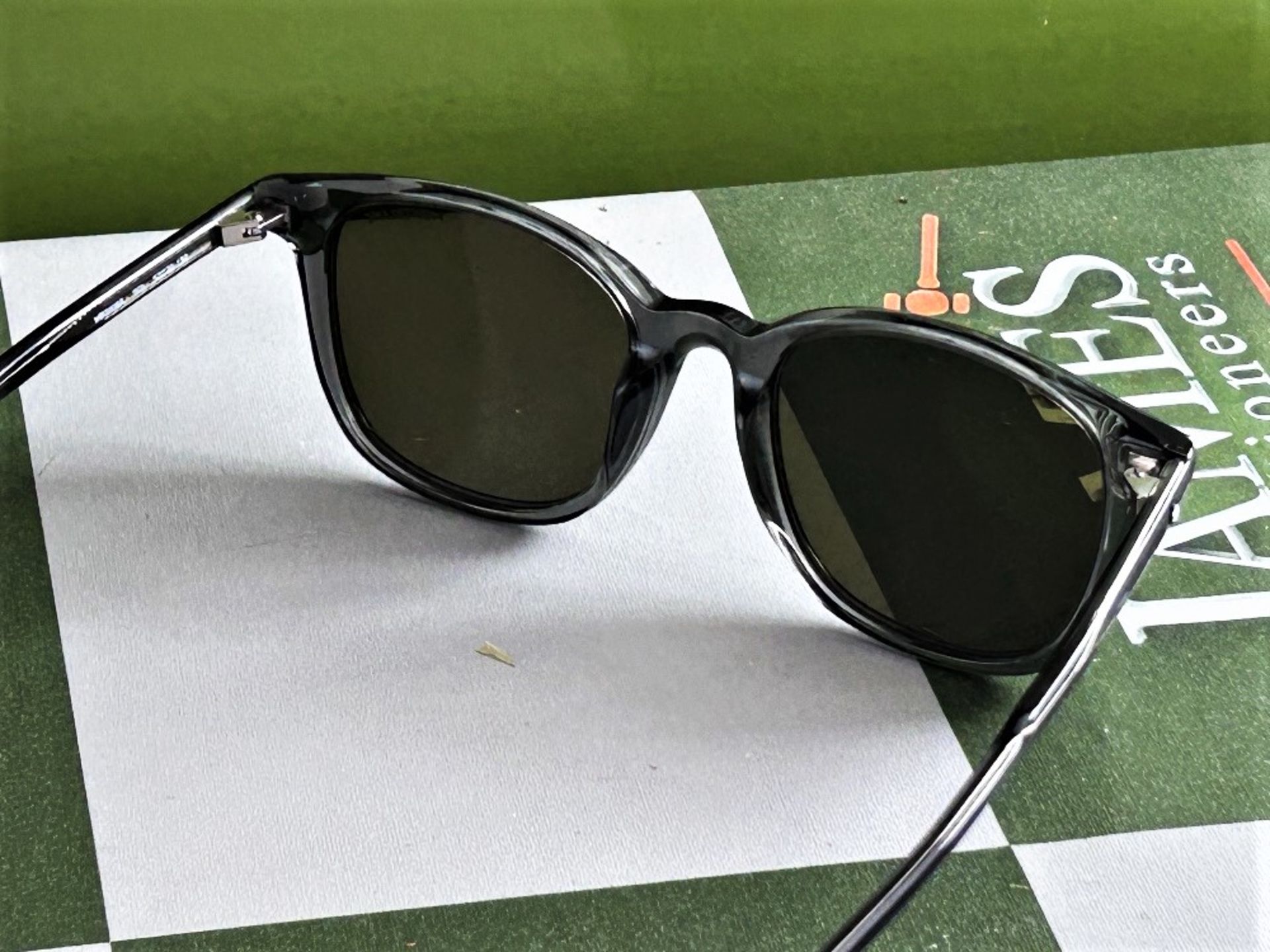 Montblanc Wayfarer Theme Titanium Framed Sunglasses - Image 6 of 7