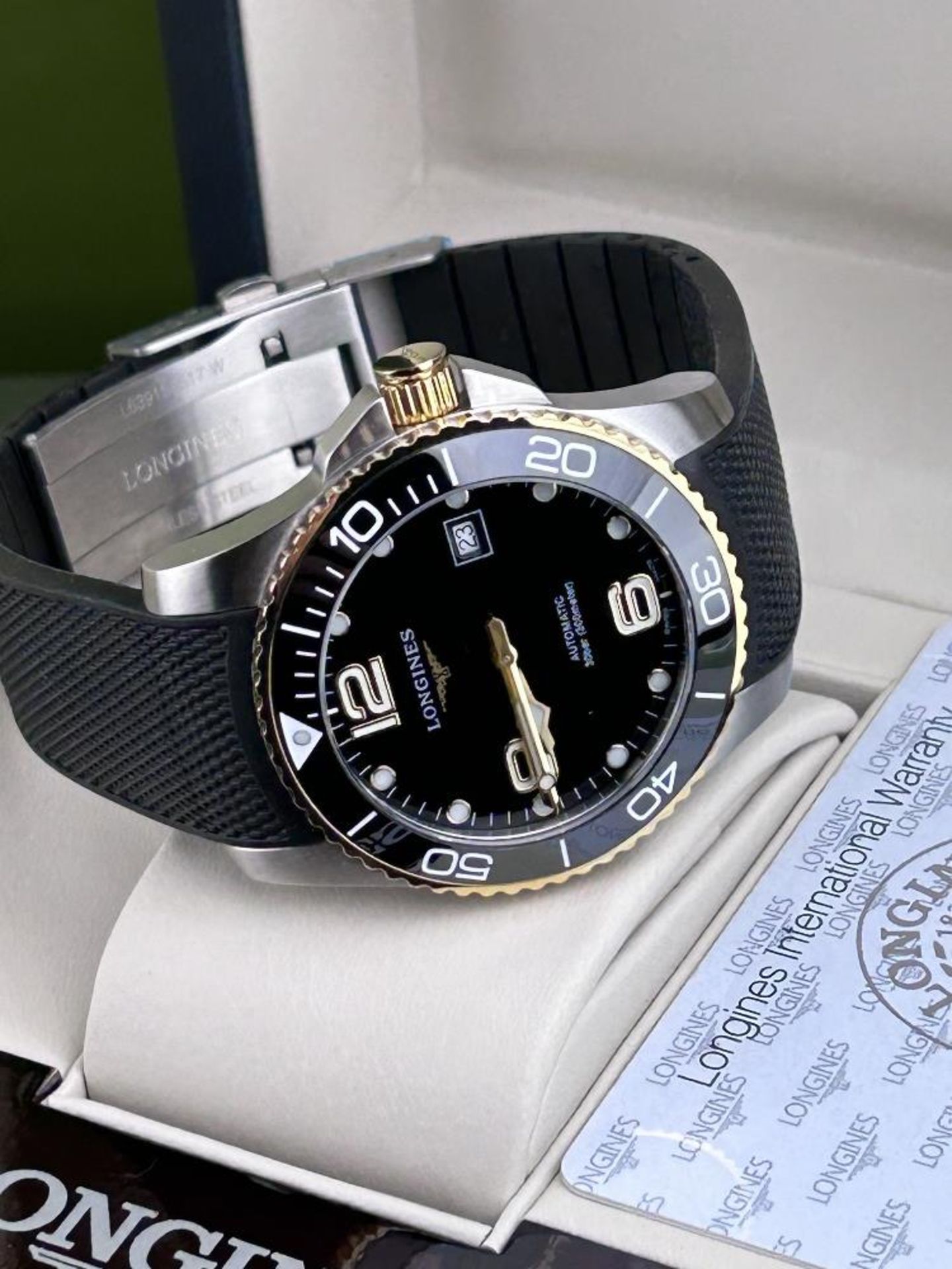 Longines Hydroconquest Automatic Watch- New Example Rrp-£1699