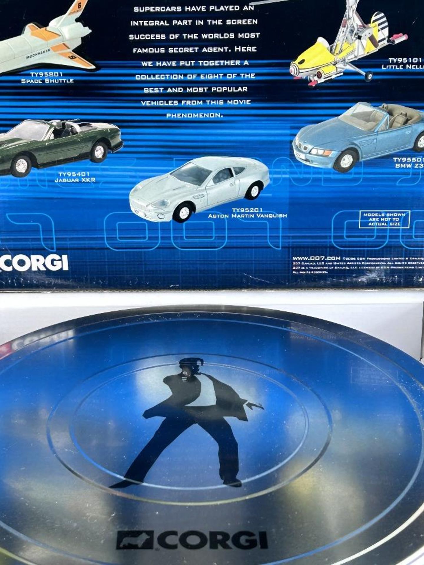 Corgi James Bond 007 Collection Film Canister 8 Car Edition-Rare. - Image 7 of 7