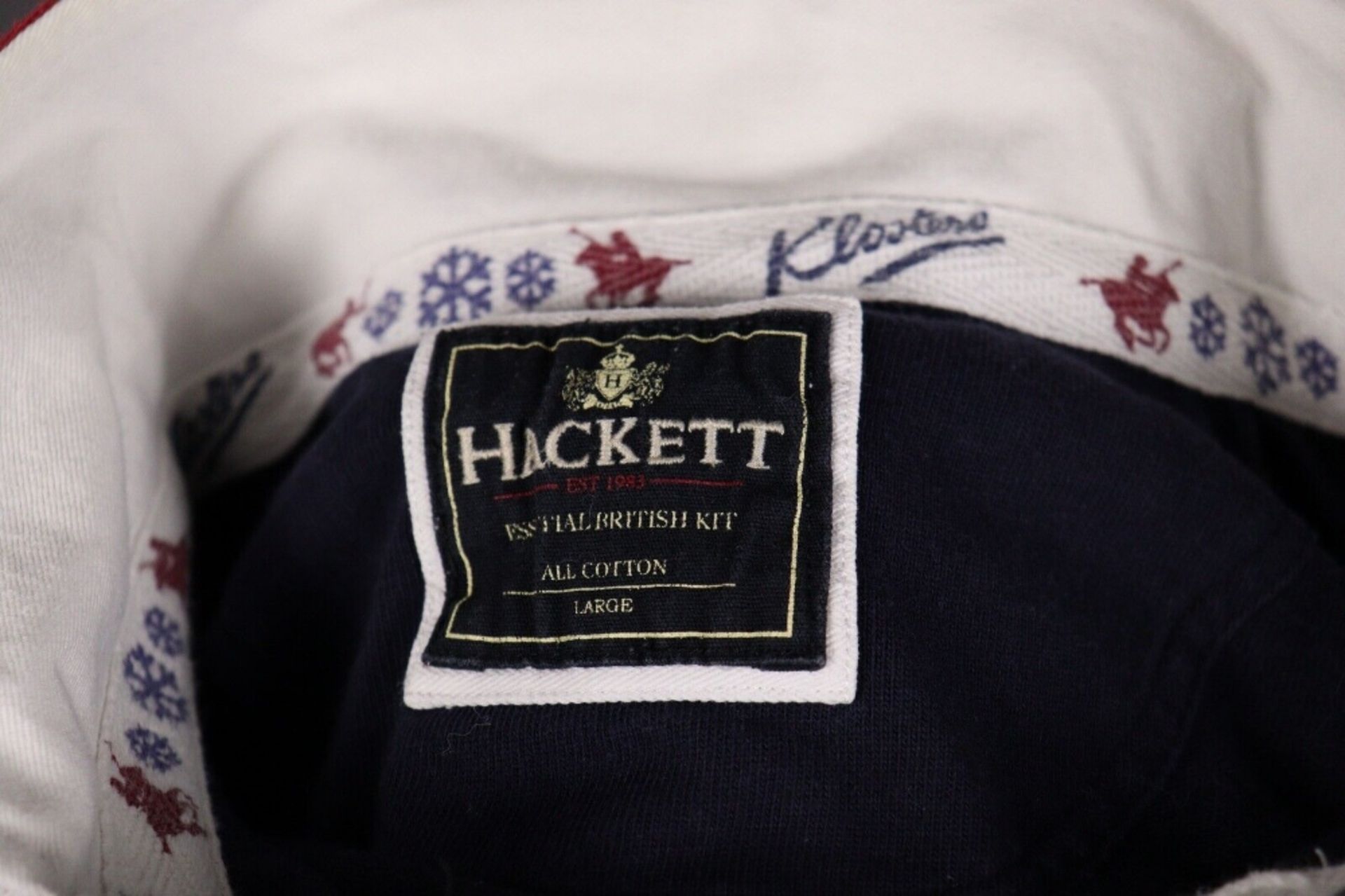 Hackett London Essential British Kit # 1 Rugby Jersey - Image 10 of 10