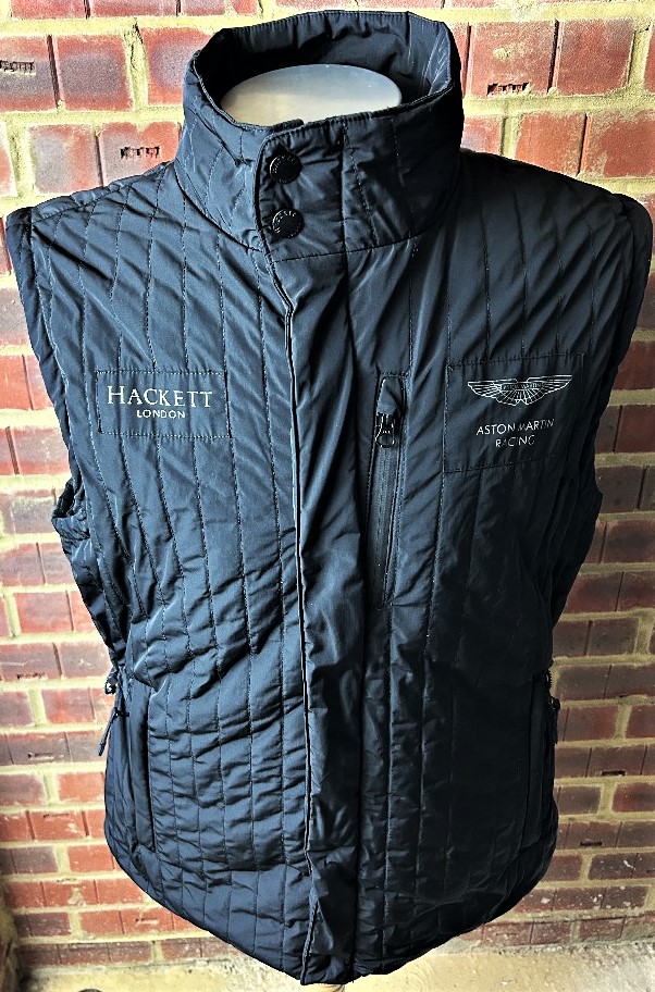 Hackett London Sports Gilet Under Jacket Aston Martin Edition