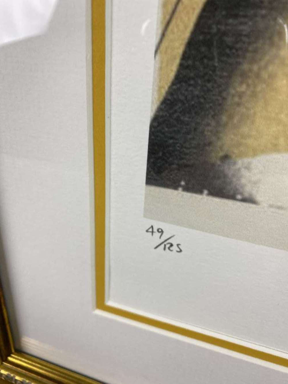 Andy Warhol (1928-1987) “Jagger” Numbered Ltd Edition of 125 Lithograph #49, Ornate Framed. - Image 3 of 8