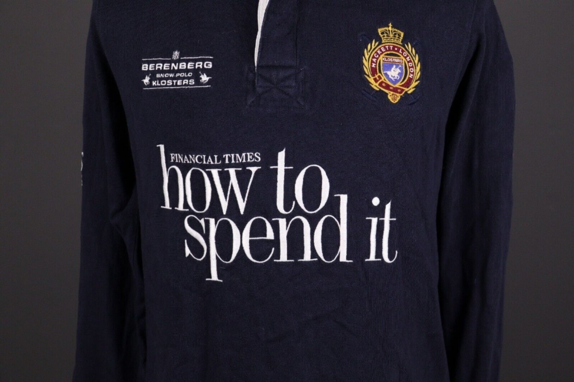 Hackett London Essential British Kit # 1 Rugby Jersey - Image 3 of 10