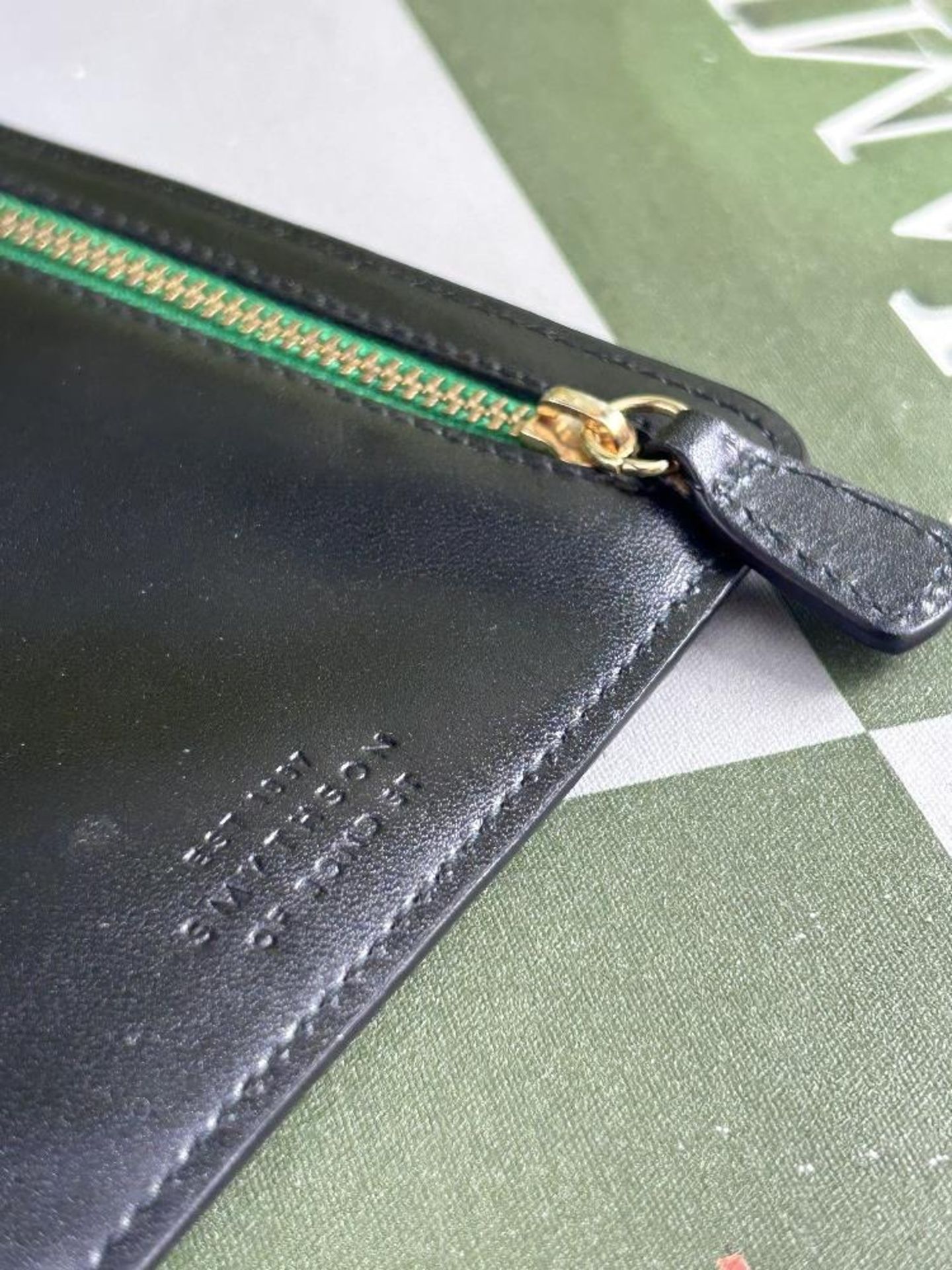 Smythson Of London Bond Street Leather Travel Wallet - Image 3 of 6