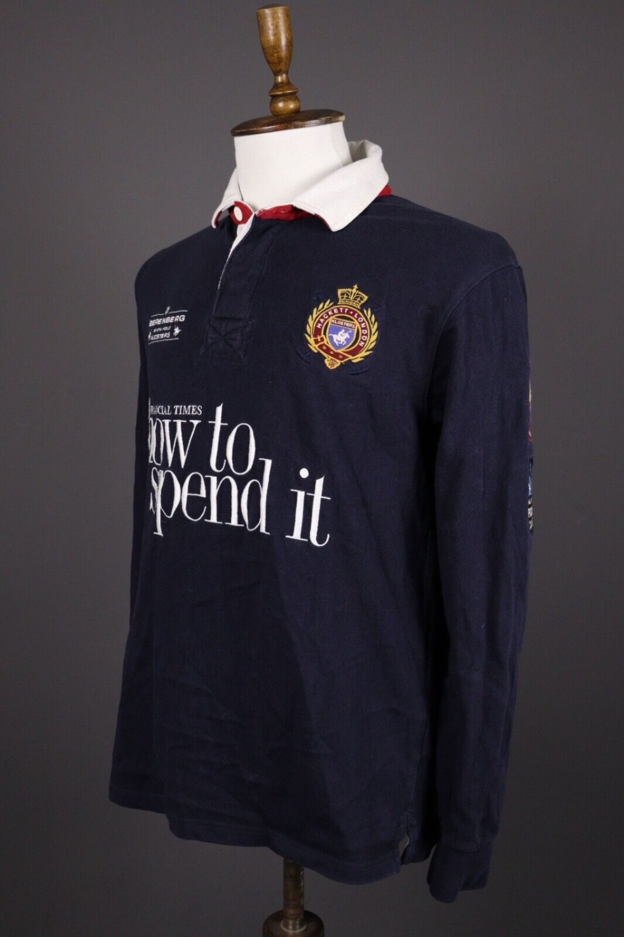 Hackett London Essential British Kit # 1 Rugby Jersey - Image 4 of 10