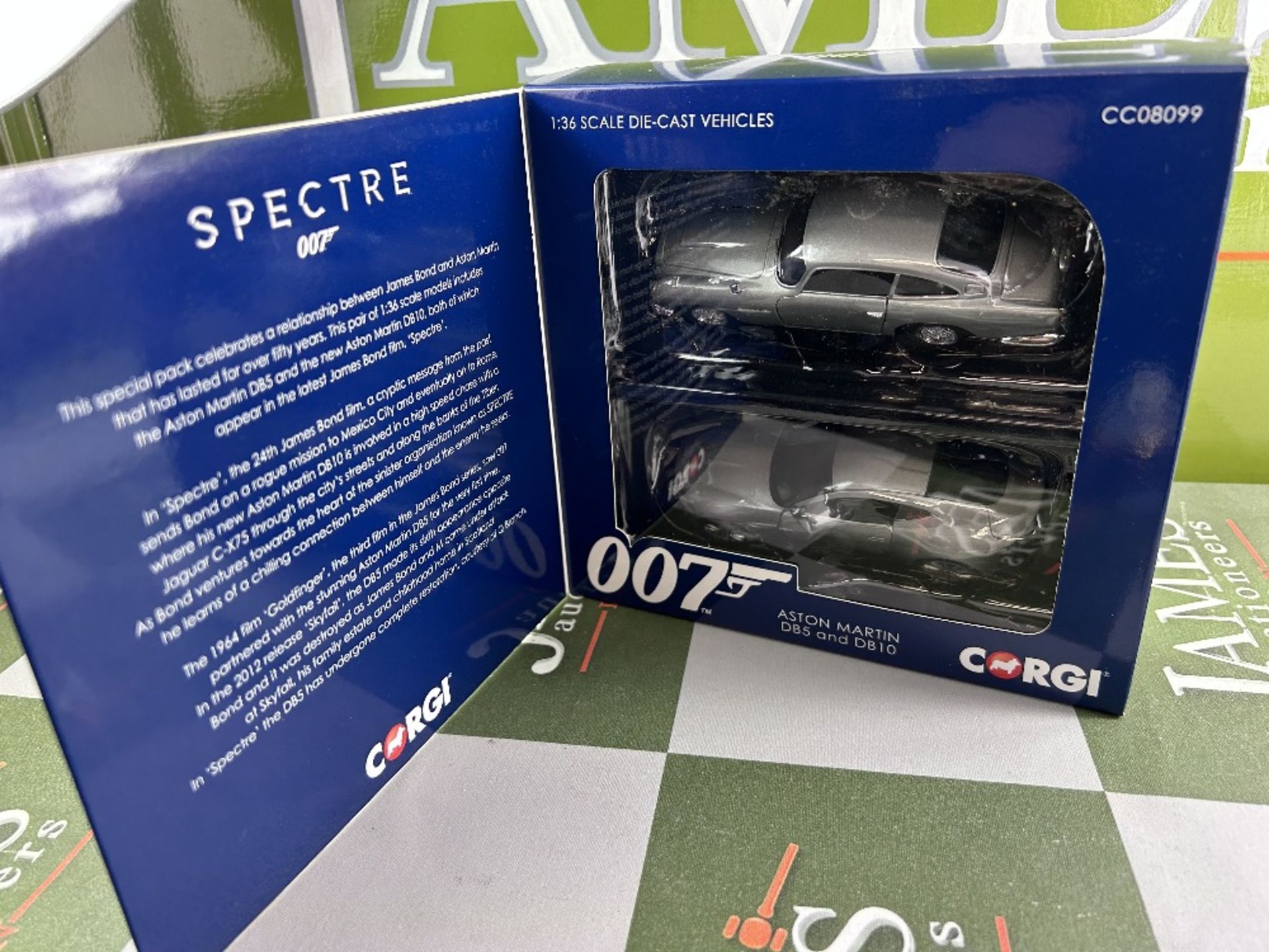 Corgi Spectre James Bond 007 Aston Martin DB5 and Aston Martin DB 10 - Image 4 of 5