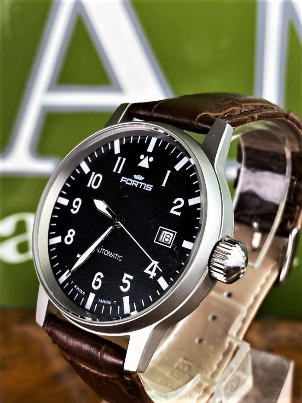 Fortis Vintage Flieger Gent`s Automatic gents watch, Swiss Made. - Image 6 of 9