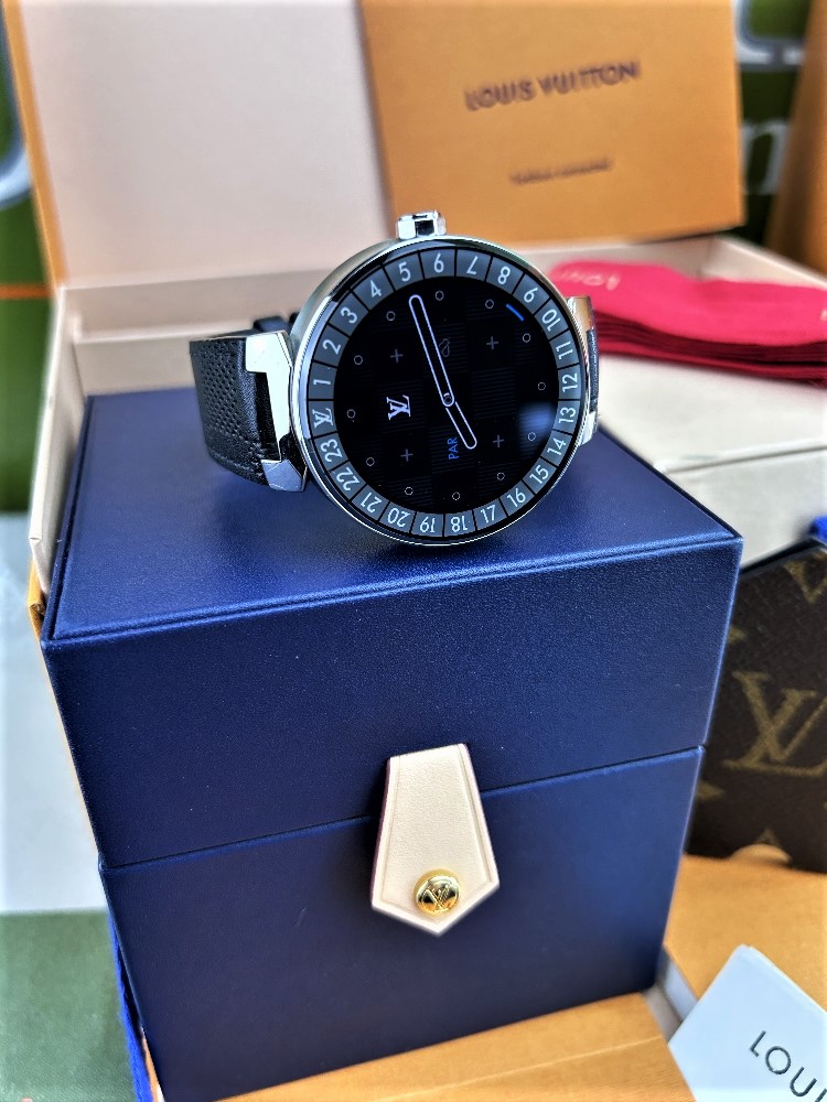 Louis Vuitton Paris Tambour SmartWatch QA 004Z Edition. - Image 2 of 7