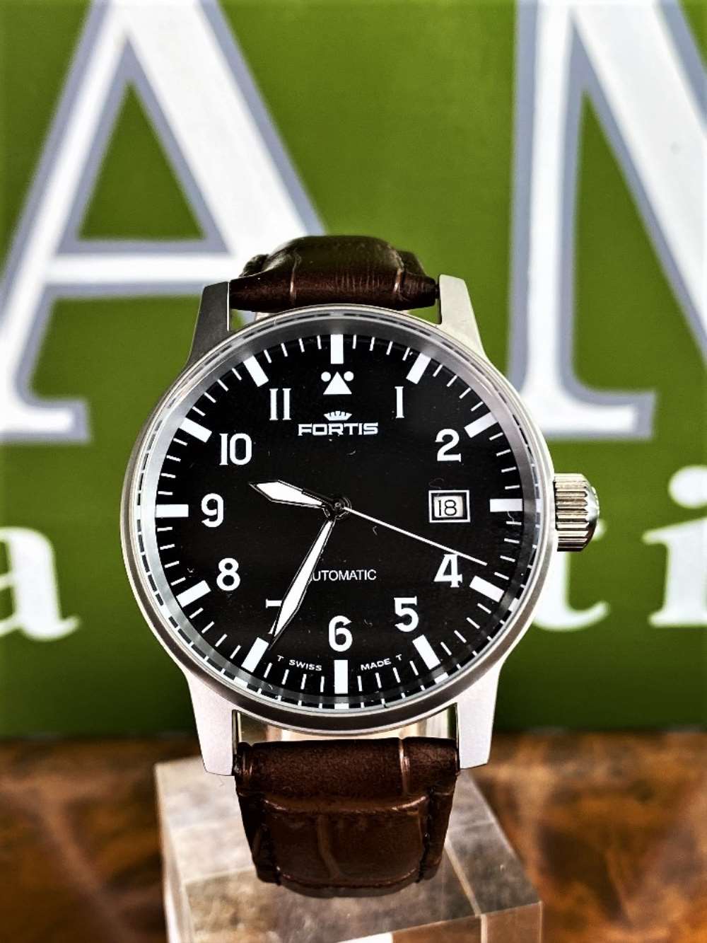 Fortis Vintage Flieger Gent`s Automatic gents watch, Swiss Made. - Image 5 of 9