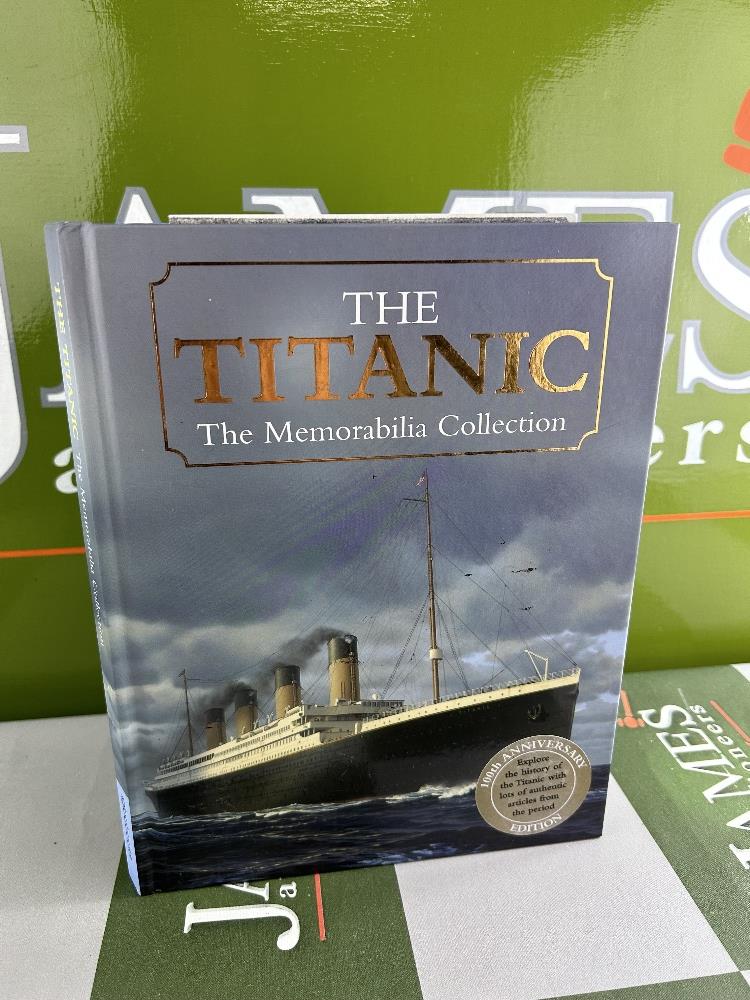 NOW SOLD DO NOT BID-The Titanic Hardback Memorabilia 100yr Special Edition With Extras