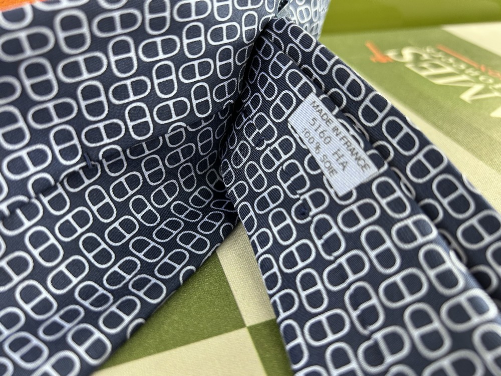 Hermes Paris Gent`s Tie - Image 5 of 6