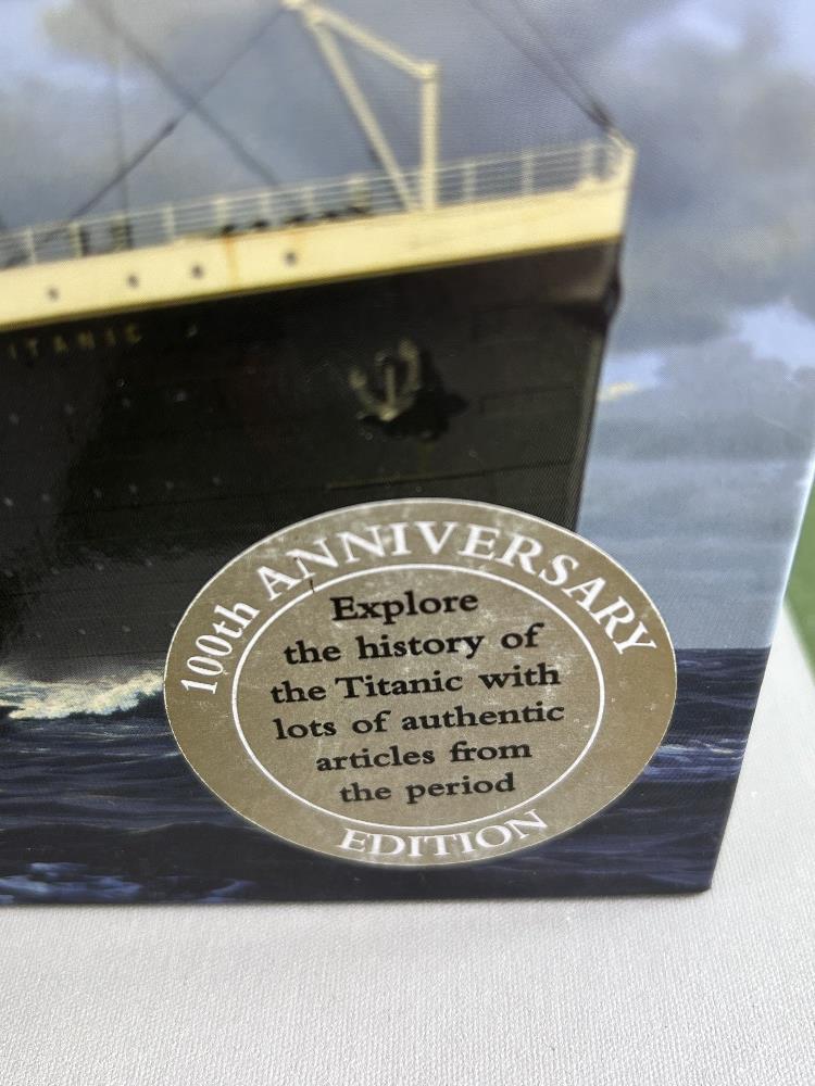 NOW SOLD DO NOT BID-The Titanic Hardback Memorabilia 100yr Special Edition With Extras - Image 2 of 5