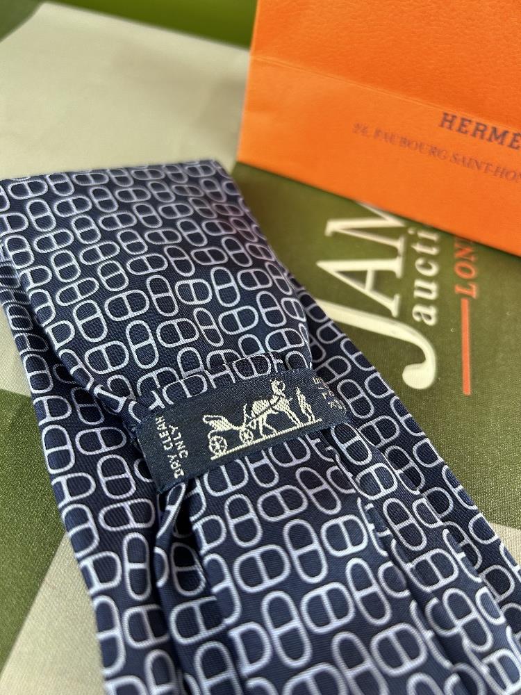 Hermes Paris Gent`s Tie - Image 3 of 6