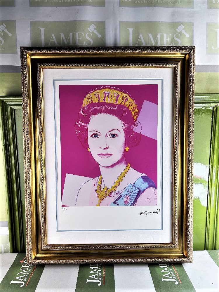 Andy Warhol-(1928-1987) "Elizabeth" Numbered Lithograph