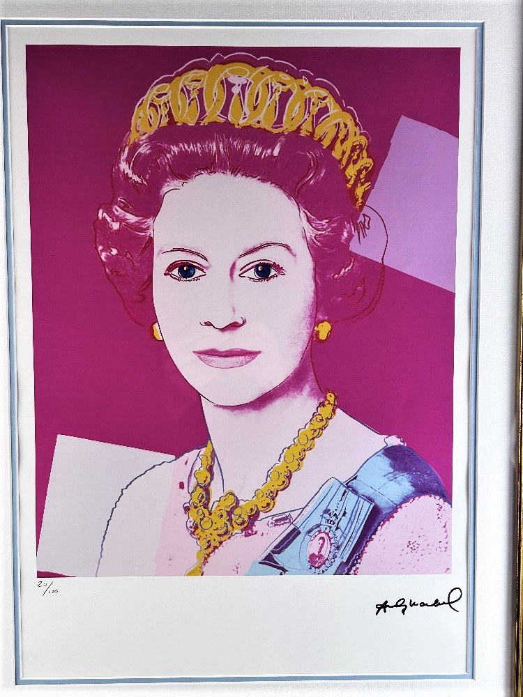 Andy Warhol-(1928-1987) "Elizabeth" Numbered Lithograph - Image 2 of 5