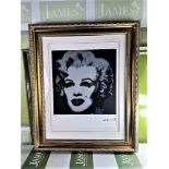 Andy Warhol-(1928-1987) "Marilyn" Numbered Lithograph